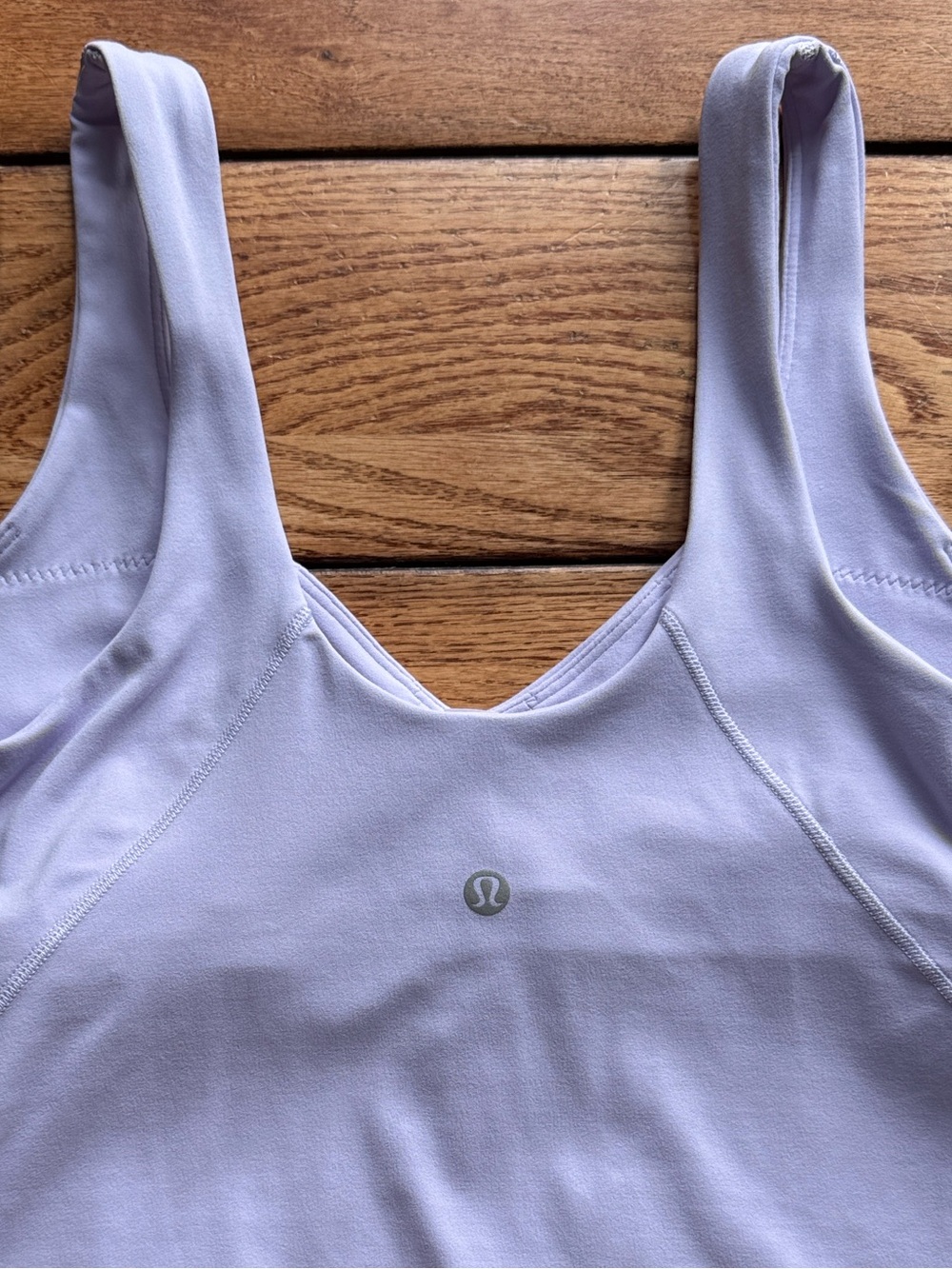 Lululemon Align Tank Top Light Support, A/B Cup Lavender Frost Sz 8 Yoga Workout - Picture 6 of 12